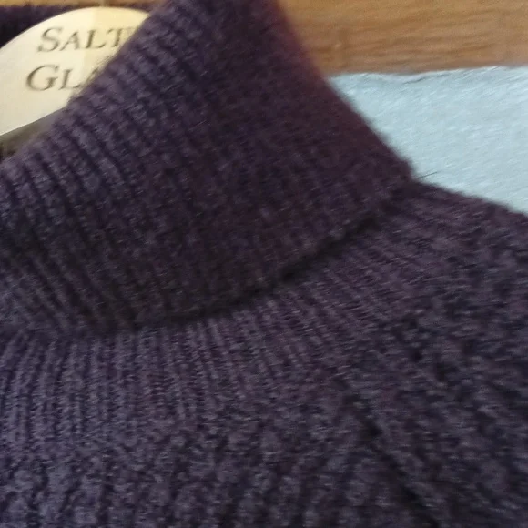 Kuhl Purple Sienna Cowl Neck Sweater Small - Picture 6 of 9